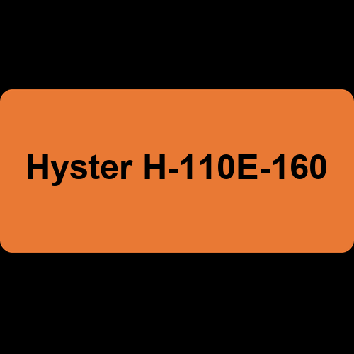 Hyster H-110E-160
